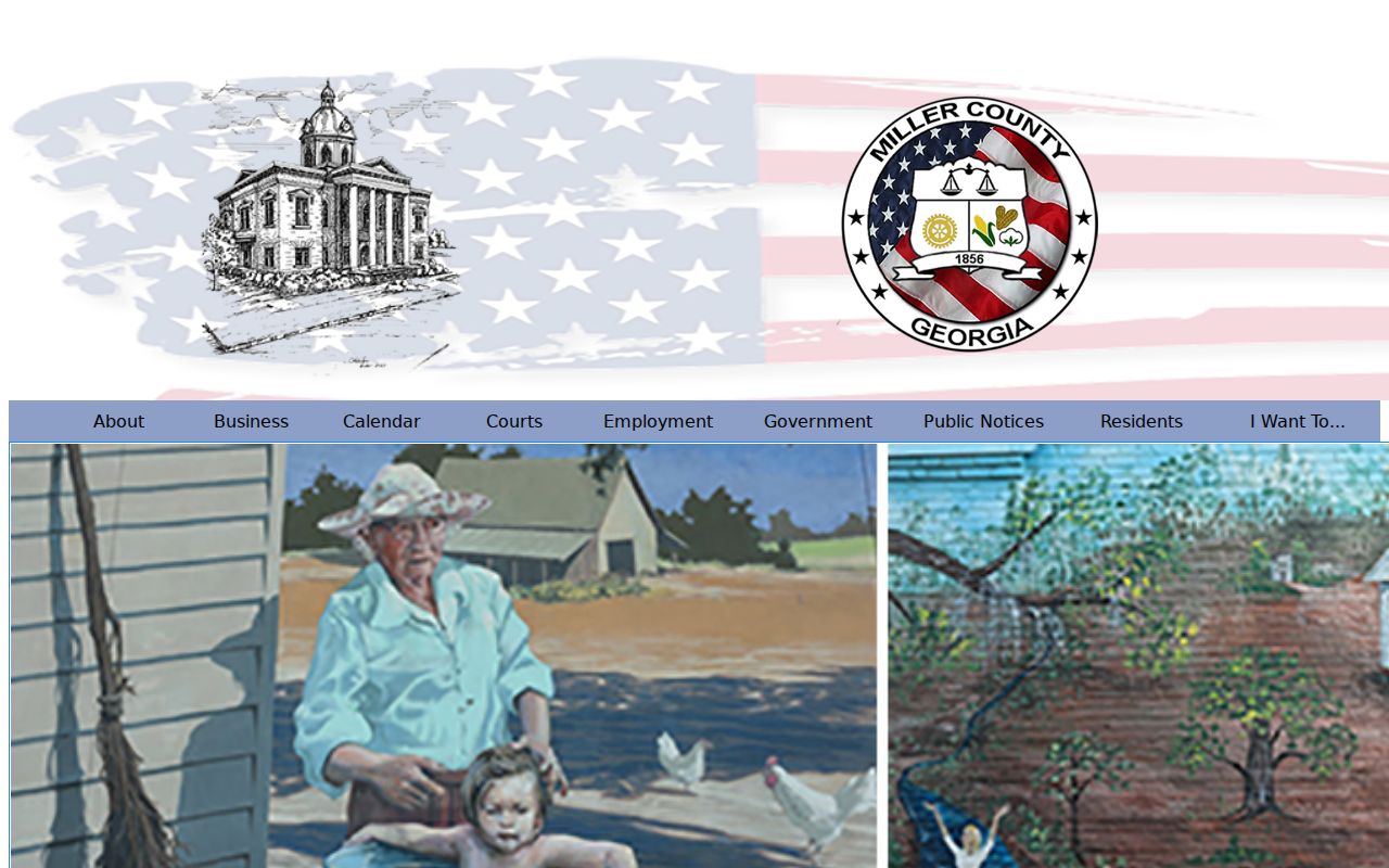 Miller County warrant records official department navigation